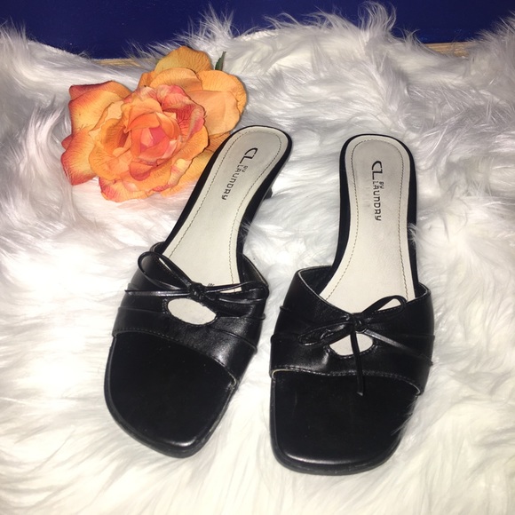 Chinese Laundry Shoes - Chinese Laundry Black Slippers