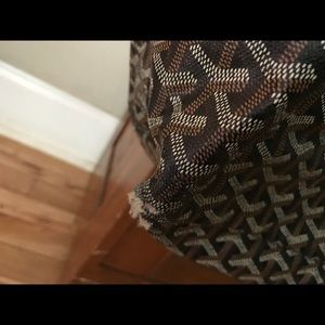 Authentic Goyard Chevron St Louis PM Black