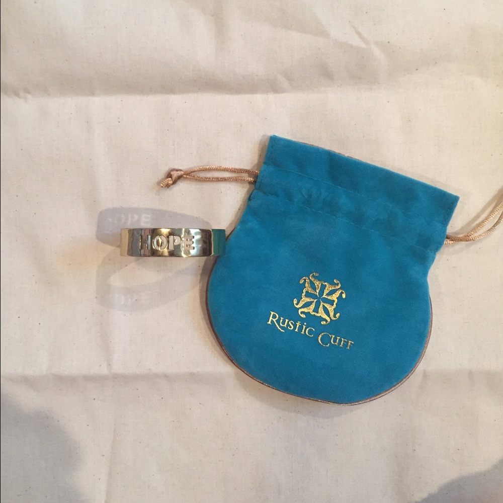 Rustic cuff bracelet