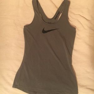 Nike Pro Gray Tank Top