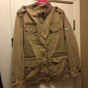 Military inspired jacket.