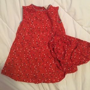 Tucker + Tate Cotton Dress with Matching Bloomers