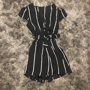 Striped Romper