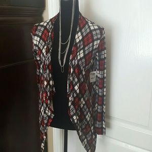 New Plaid Cardigan
