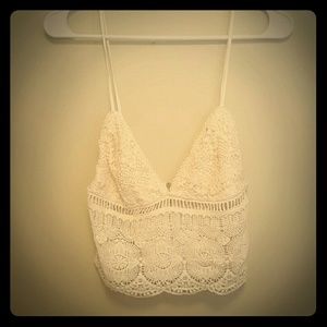 Crochet crop top