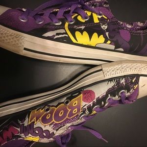 BATGIRL Converse Sneakers