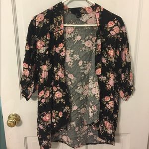 Floral kimono