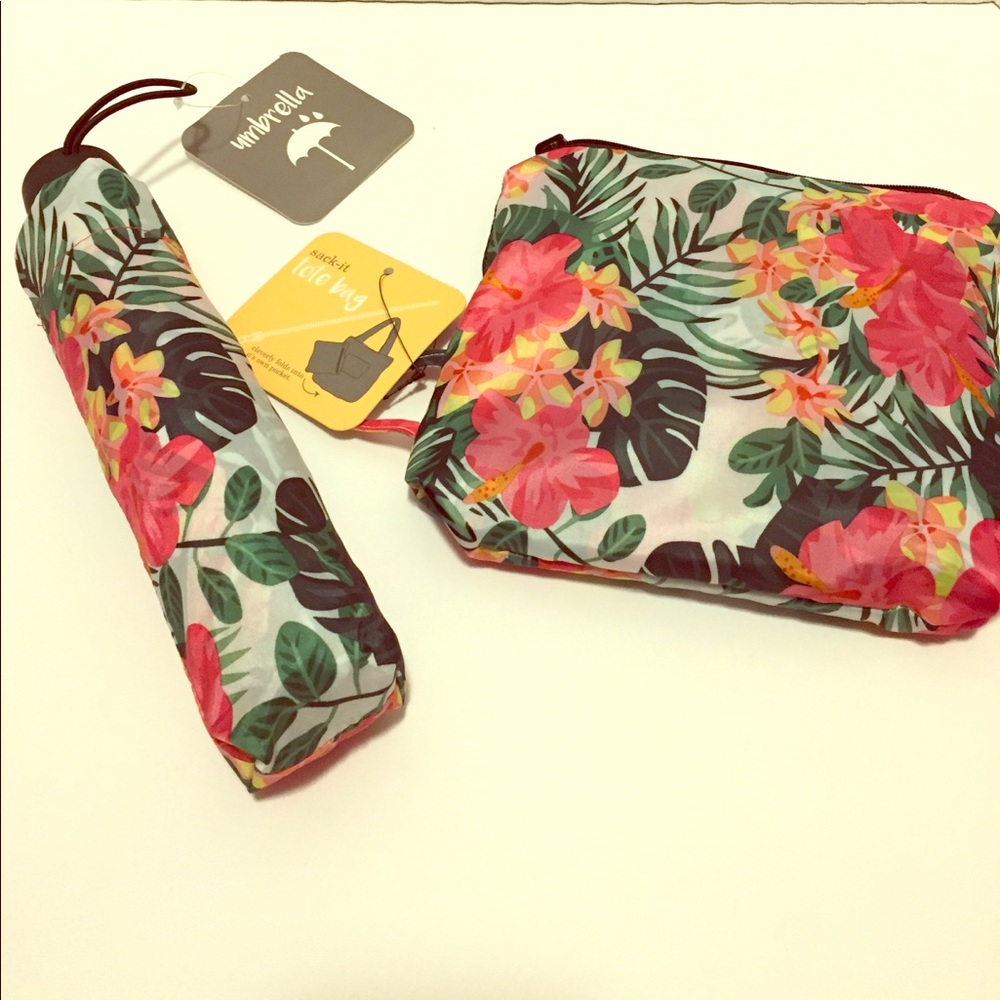 Pretty Please Bundle of Tote Bag and Umbrella - Picture 1 of 5