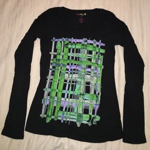 Hurley Long Sleeved Graphic Tee