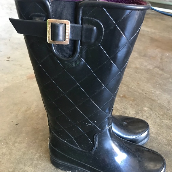 濾 Sperry Tall Rain Boots - Picture 2 of 5