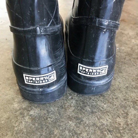 濾 Sperry Tall Rain Boots - Picture 3 of 5