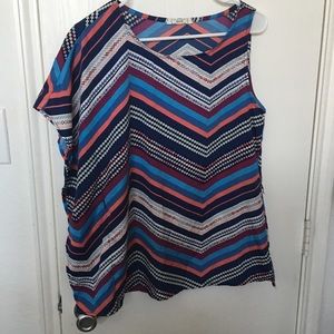 Ezra one sleeved top