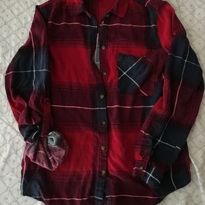 Blue &a Red Flannel