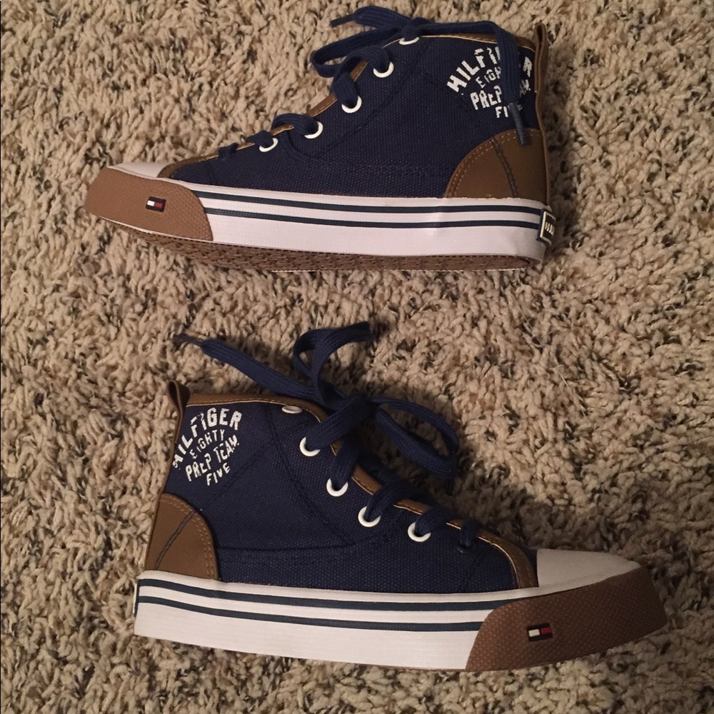 Boy's Tommy Hilfiger High tops