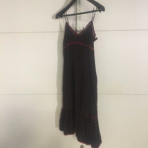 Betsey Johnson Black/red polka dots dress
