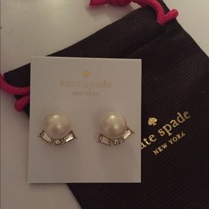 Kate Spade Pearl Stud Earrings