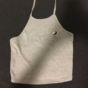 halter crop top