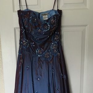 Nina cinnaci size 8 floor length ball gown