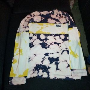 Vintage bleached Nike long sleeve t-shirt