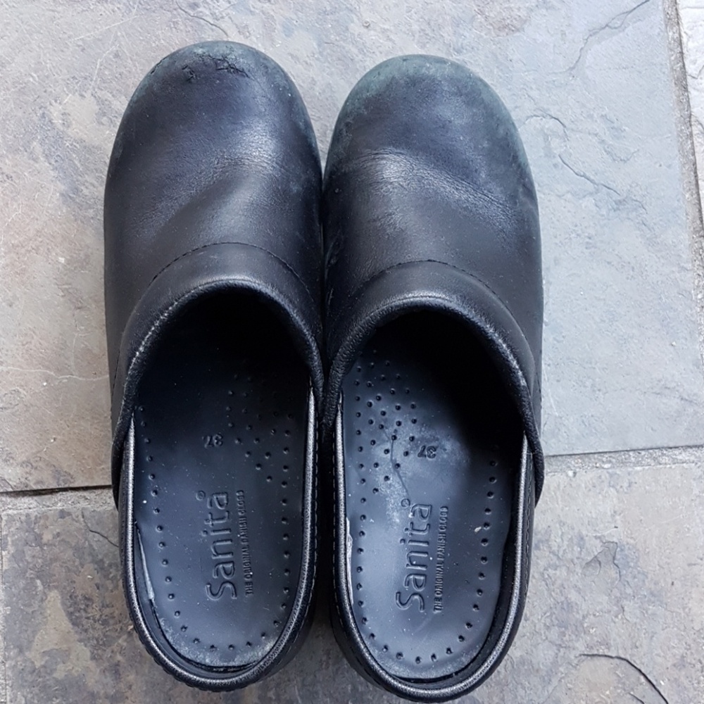 Sanita Clogs.