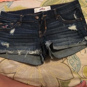 hollister jean shorts