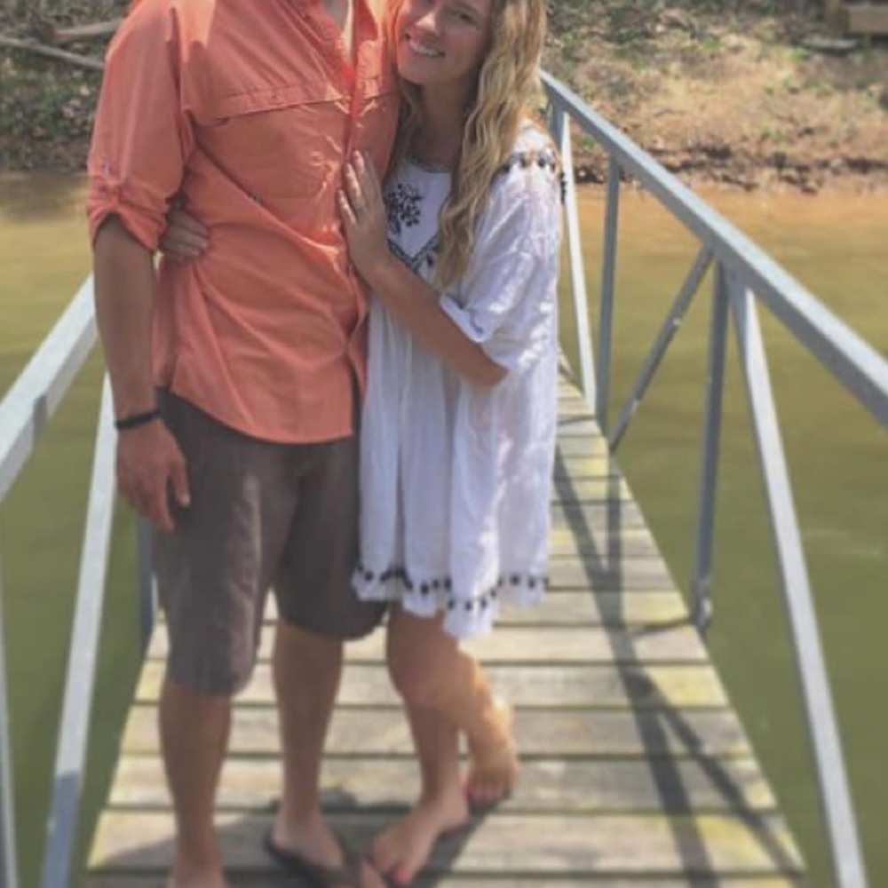 Pom Pom Embroidered Coverup