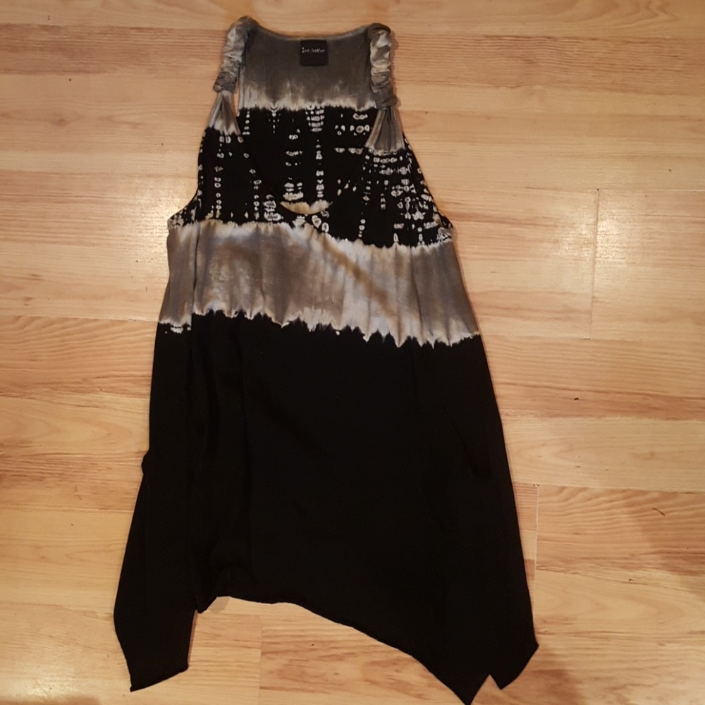 Relaxed fit beach cover with pockets
