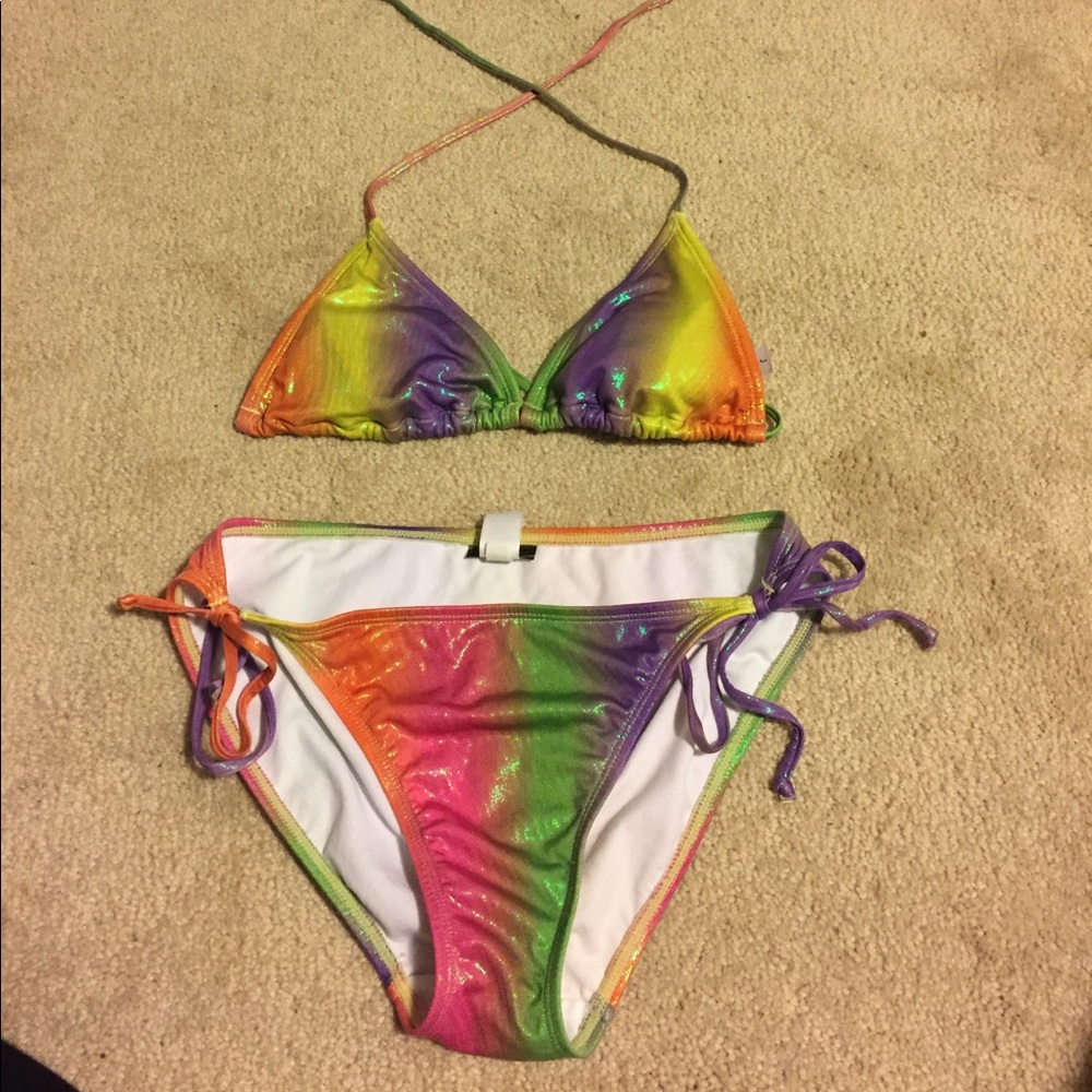 Rainbow bikini
