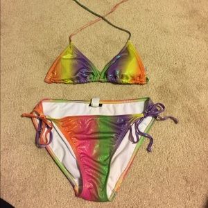 Rainbow bikini