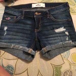 hollister jean shorts