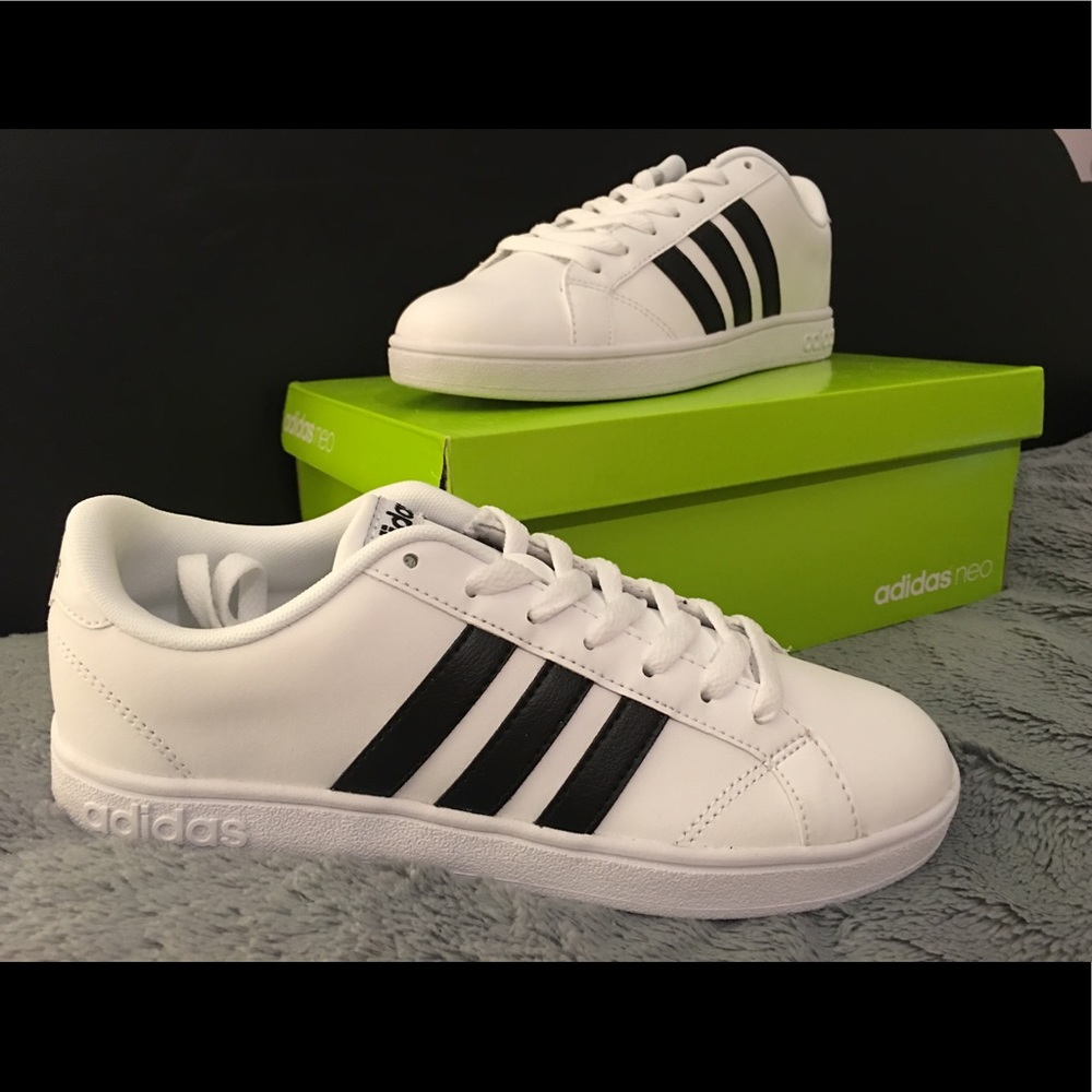 Black and White Adidas Neo
