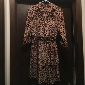 Leopard Print Dress