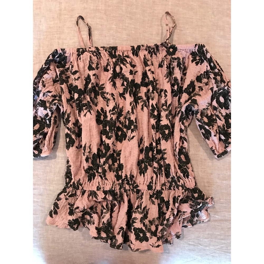 Free People ruffled blouse