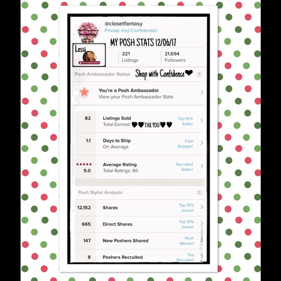 Shop with Confidence! Checkout my "LOVE NOTES"SUPA - Picture 8 of 8