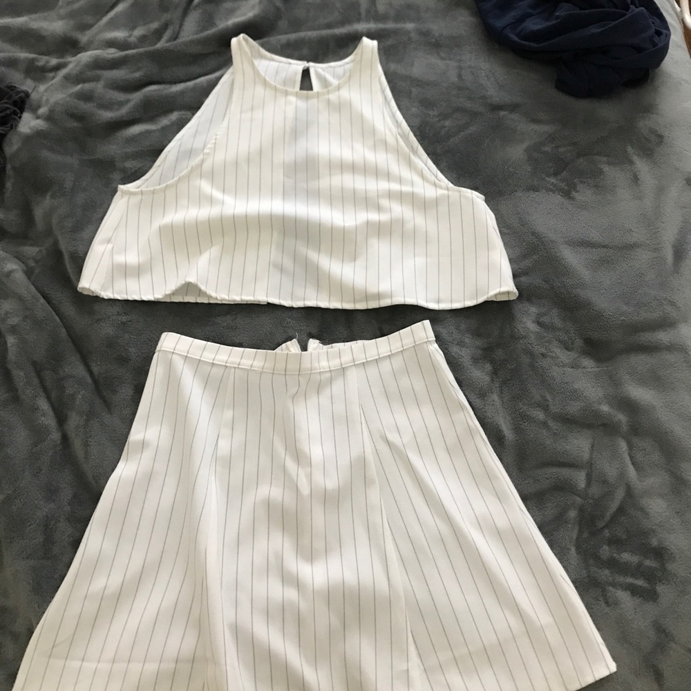 American apparel two piece set