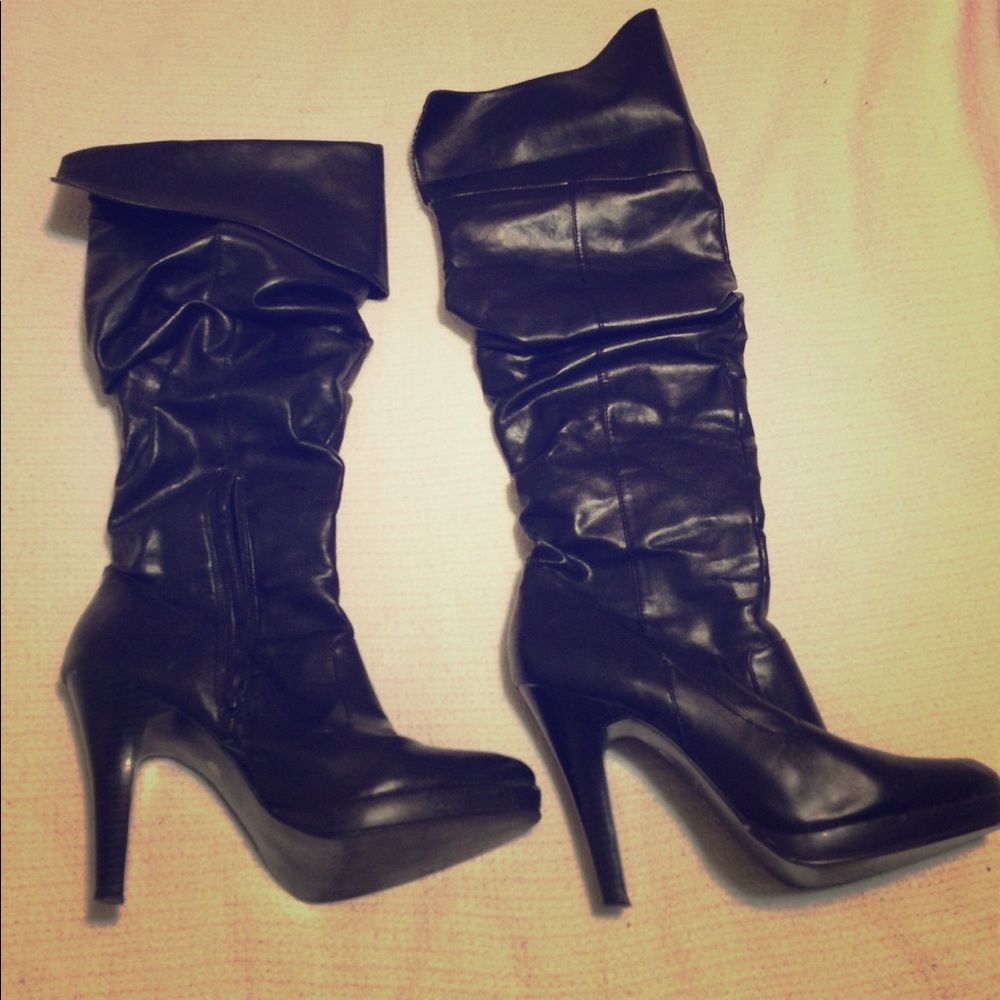 Over the Knee boots with heel