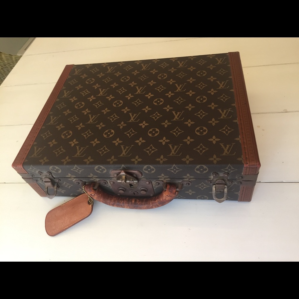 Authentic Louis Vuitton president briefcase