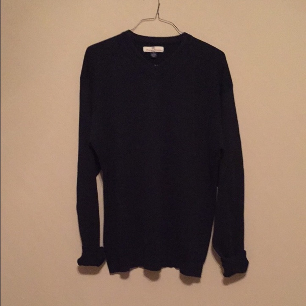 Tommy Bahama black v-neck sweater
