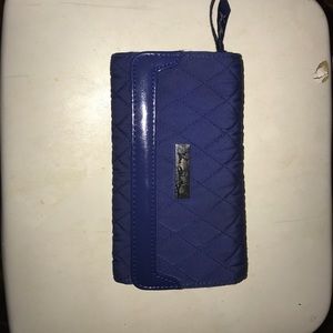 navy blue vera bradley wallet