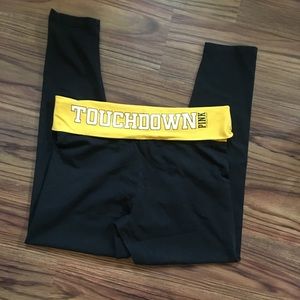 Victoria's Secret Pink Steeler Leggings GUC