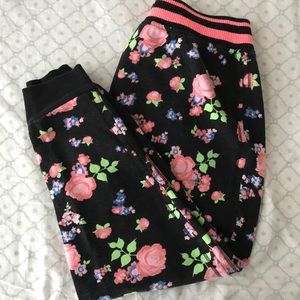Floral Joggers