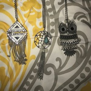 Long necklaces