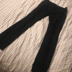 Express Black denim jeans