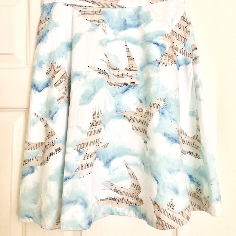 WEEKEND SALE Maeve Songbird A-line skirt