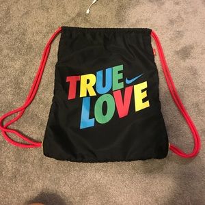 Nike drawstring bag