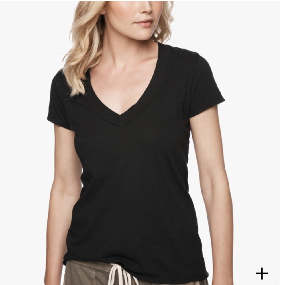 JAMES PERSE relaxed black tee