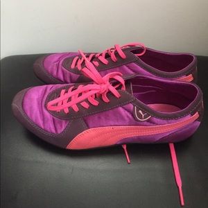 Pink and Purple Pumas
