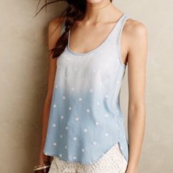 polka dot vest top