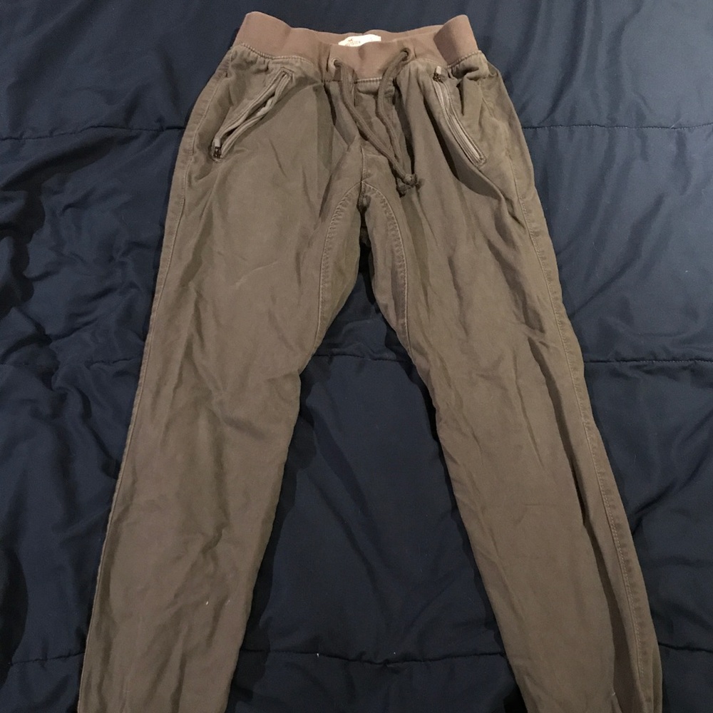 Grey Hollister Joggers Size S