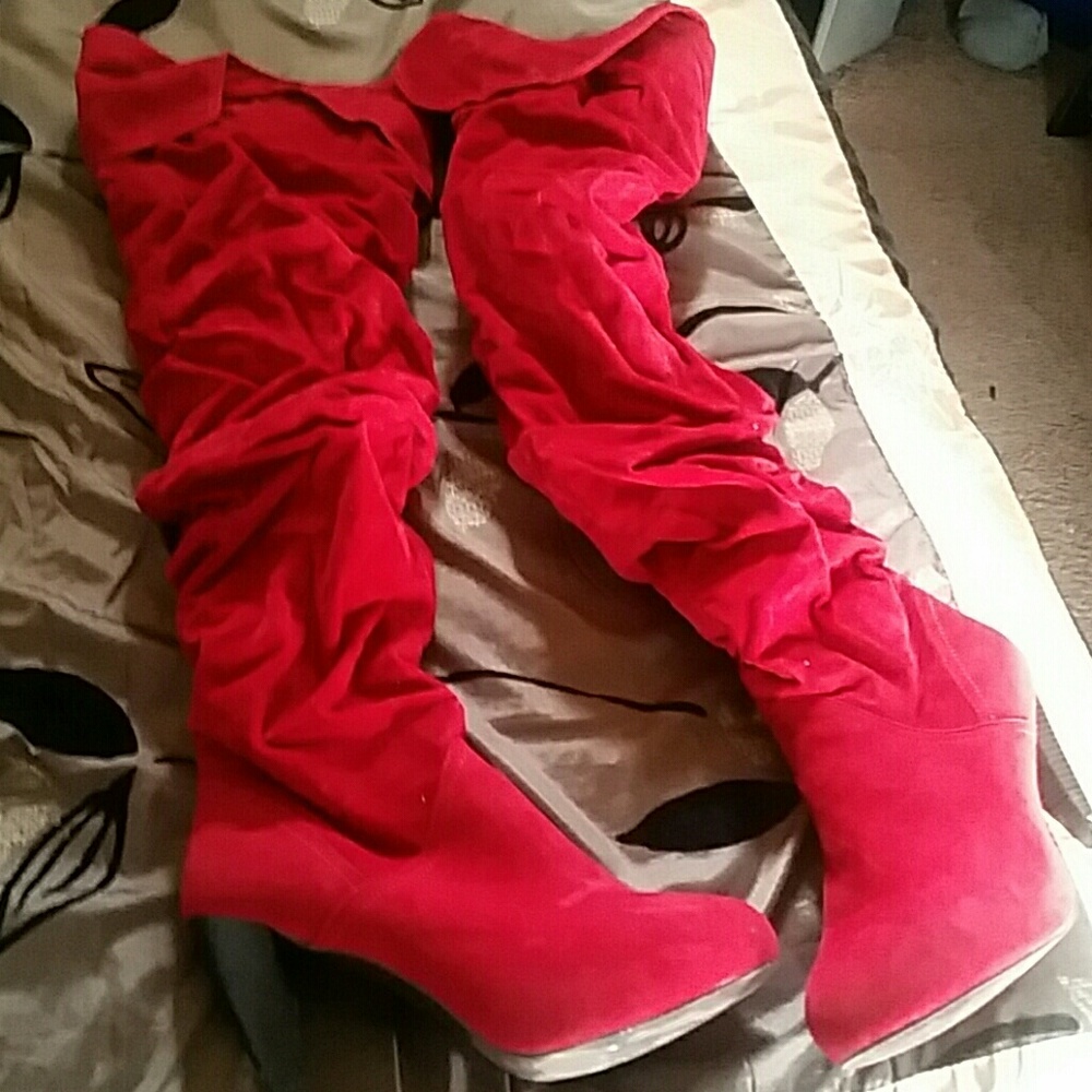 Thigh high boots